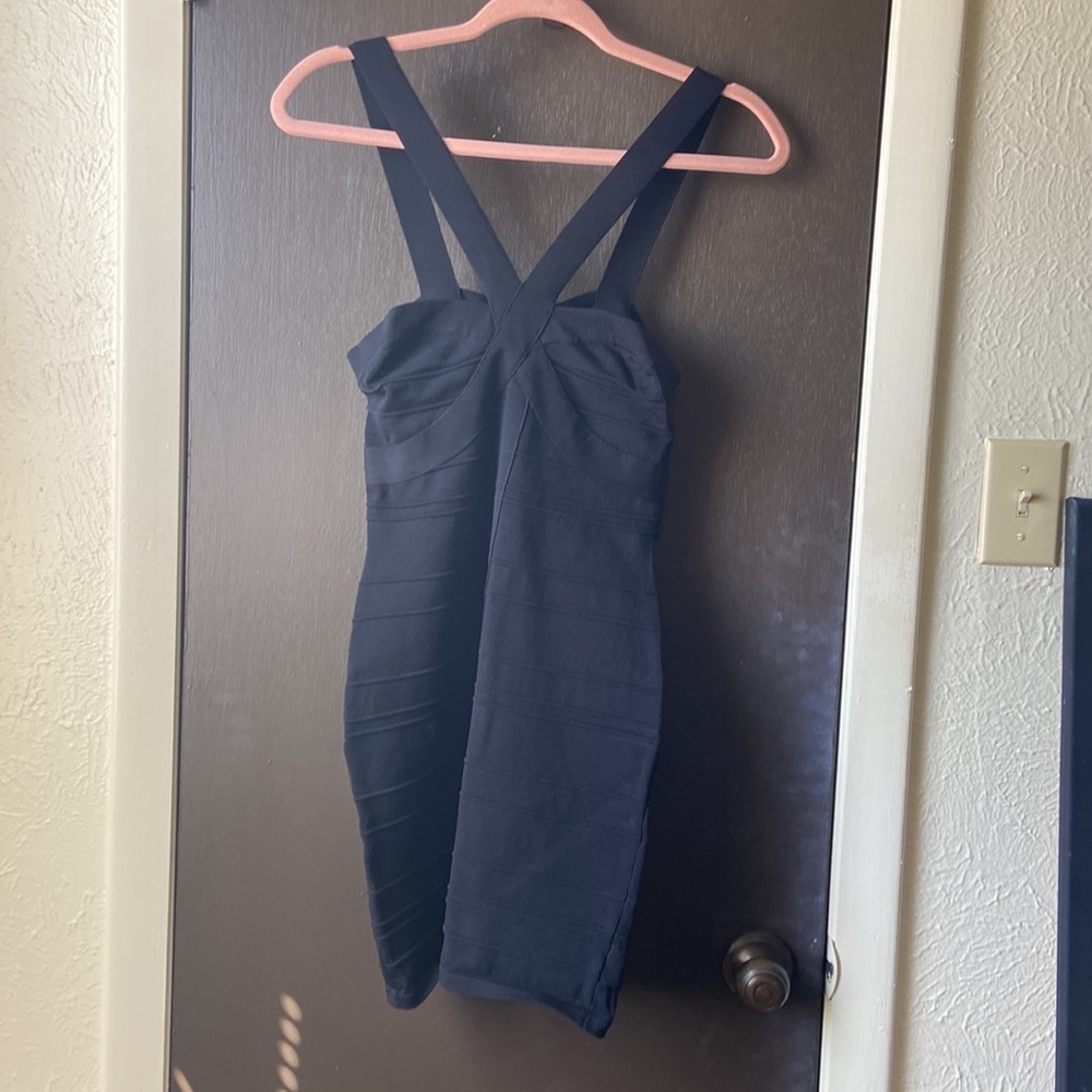 Fora black night out dress